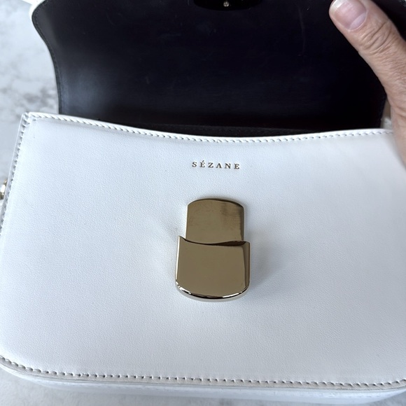 🆕 SÉZANE MILO MINI CLASSIC BAG (WHITE) - Picture 11 of 16